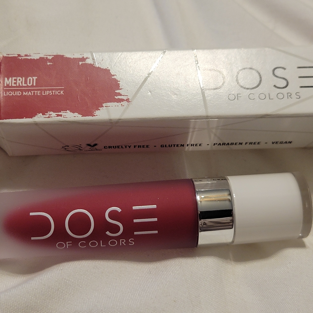 Dose of Colors Merlot Matte Lipstick